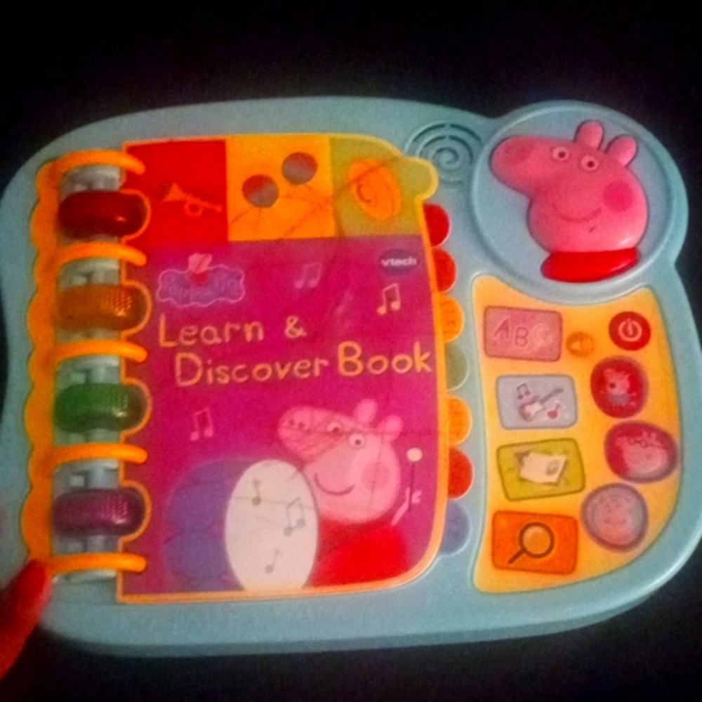 Peppa pig learning book
